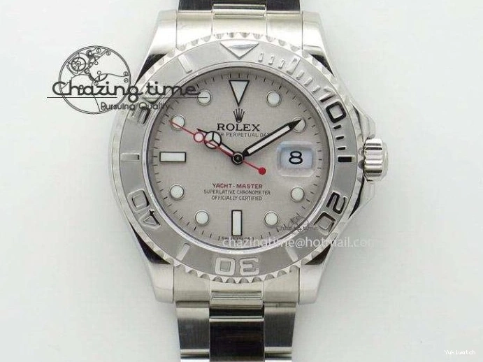 EWF SS Dial RG Yacht-Master Brown RG Bracelet 1:1 Edition Best on 126621 SS A3235 0409